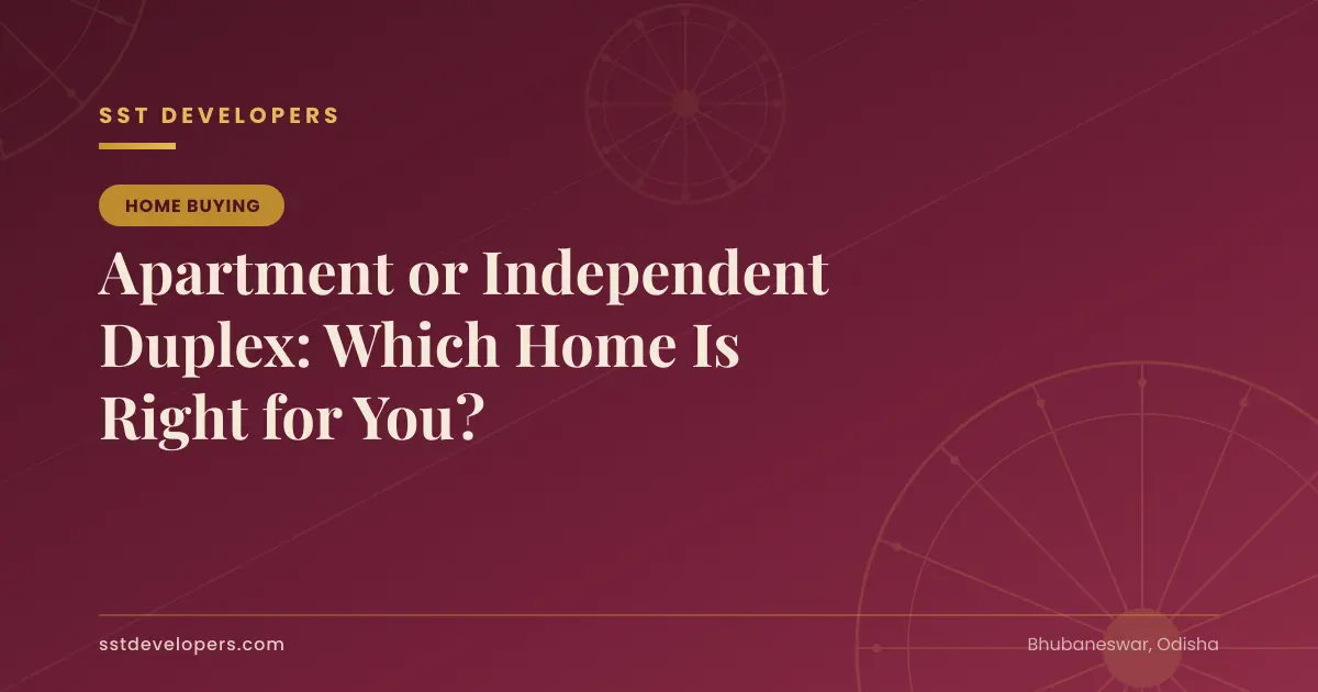 Apartment or Independent Duplex: Which Home Is Right for You?