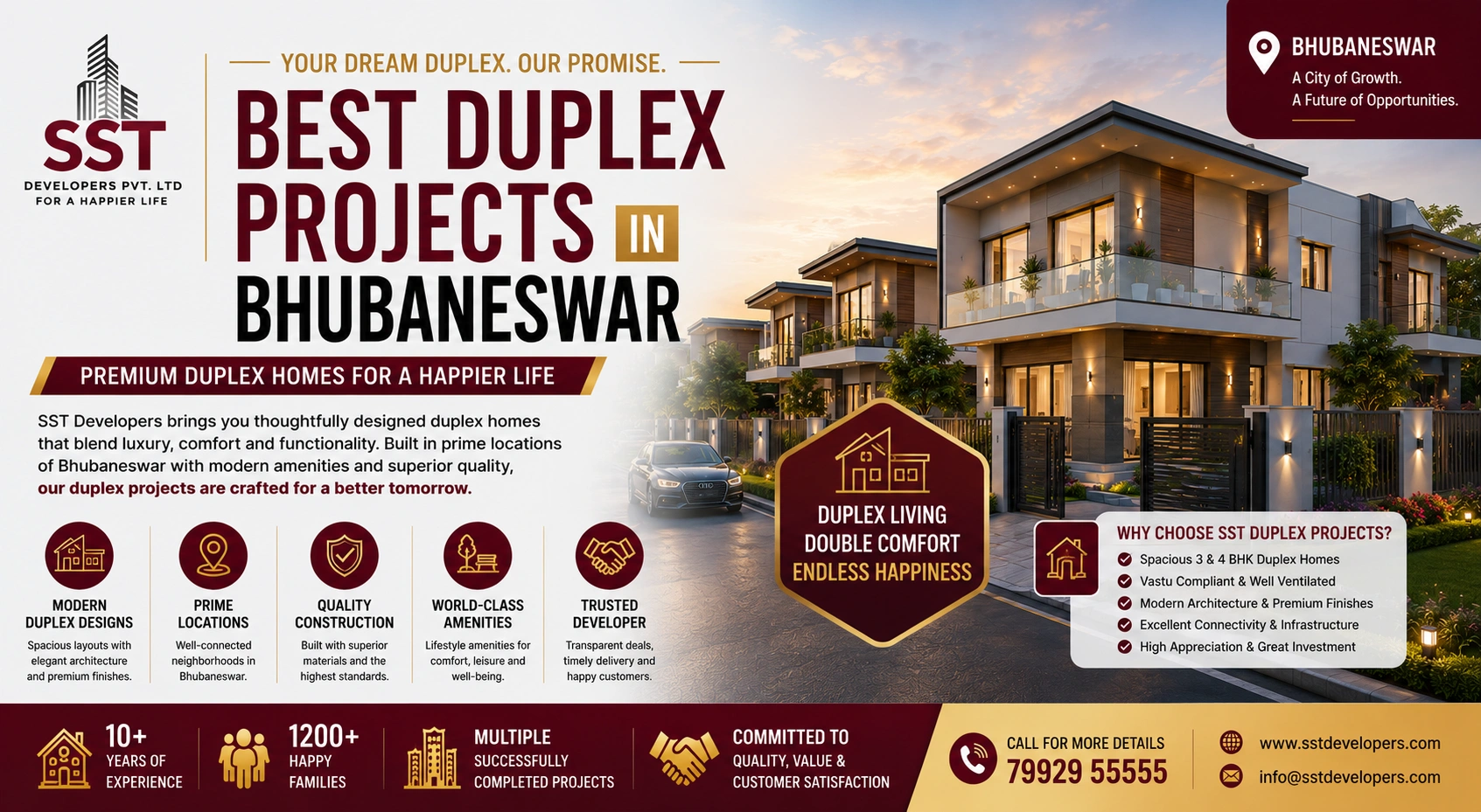 Best Duplex Projects in Bhubaneswar