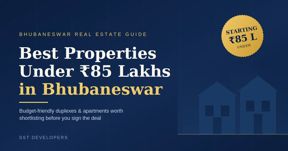 Property Under 85 Lakhs in Bhubaneswar